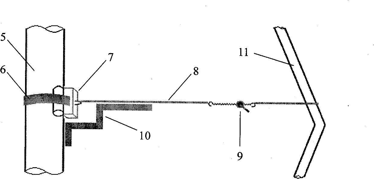 Adjustment process for coaxiality of pipe clamp