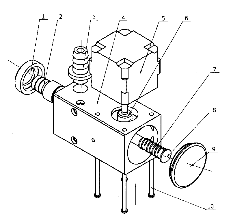 Gas flow regulating valve