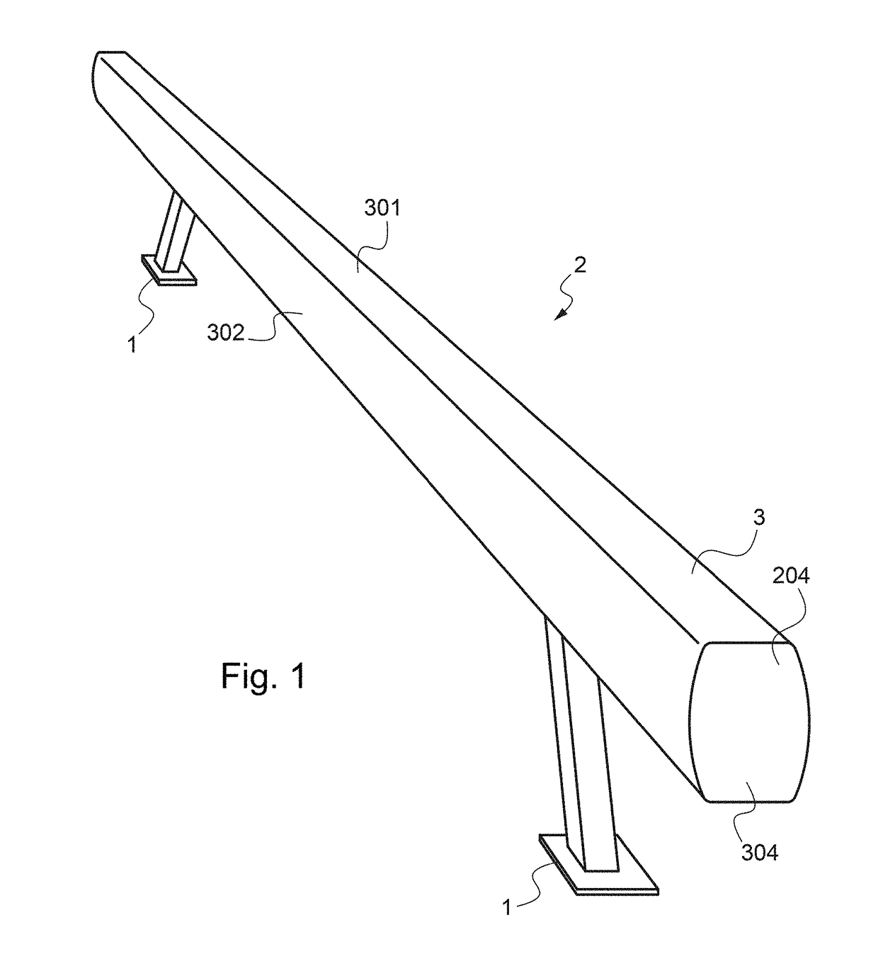 Gymnastics apparatus renovation kit and process