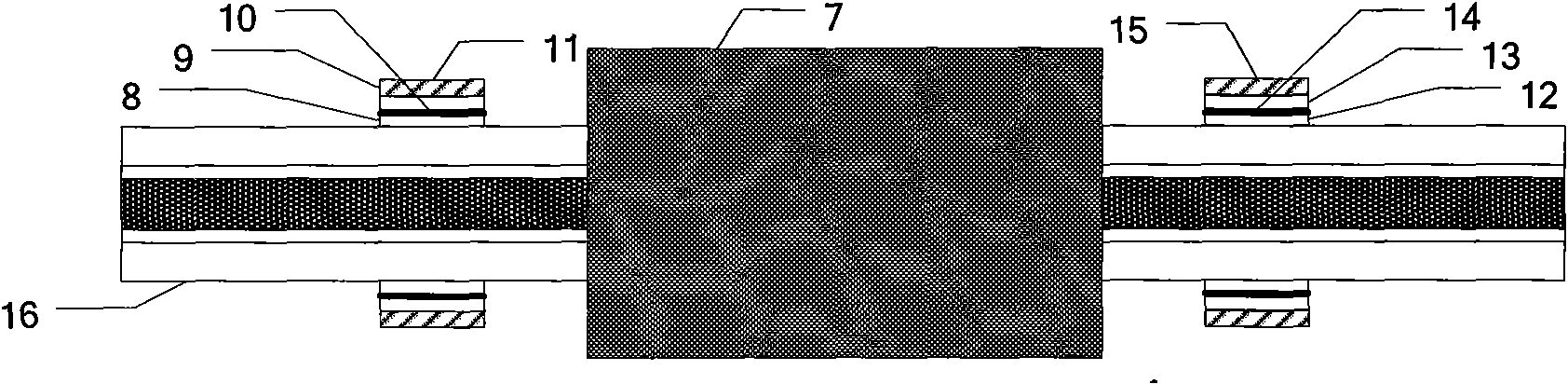 Online monitoring device of partial discharge of high-voltage cable joint and online monitoring method thereof