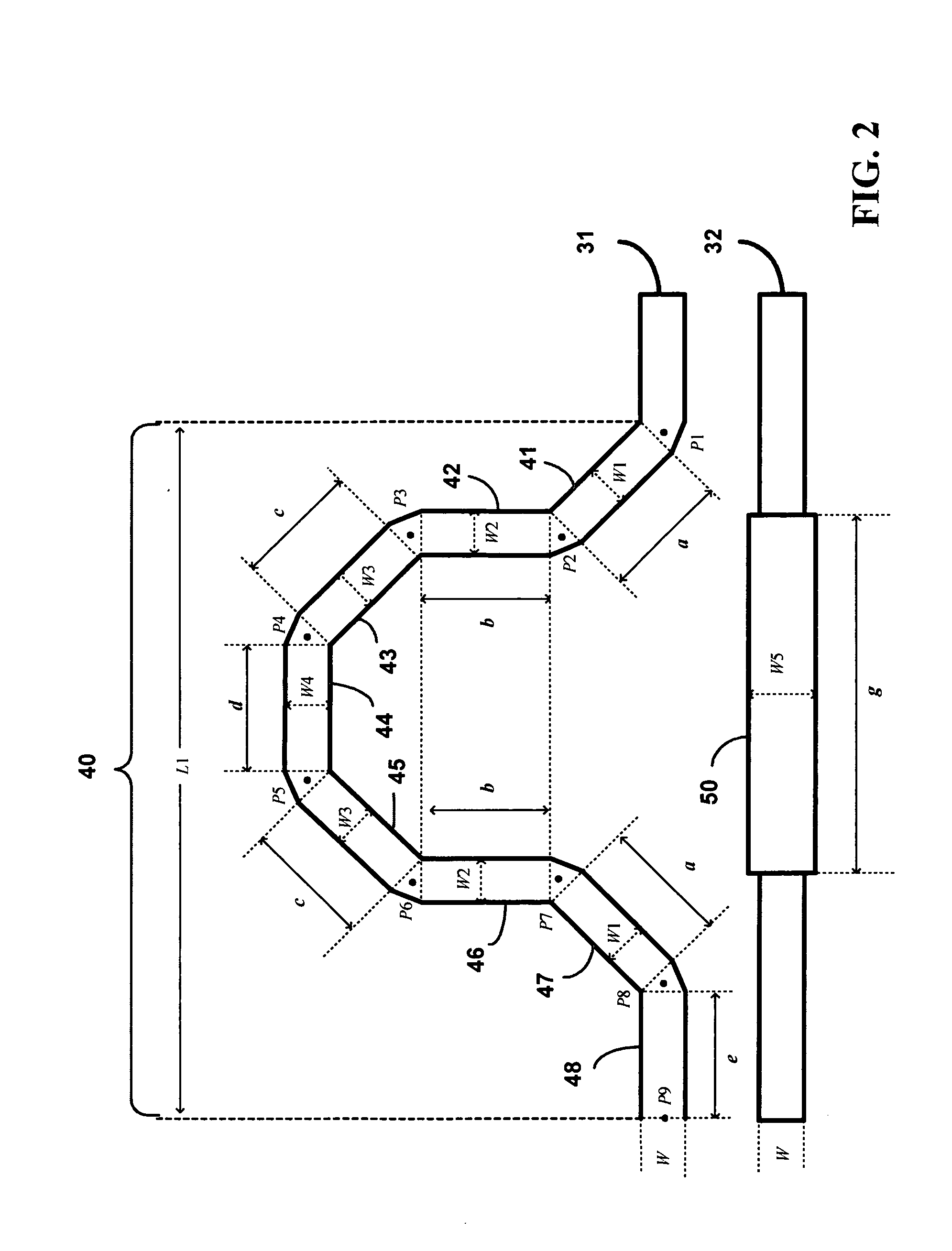 Computer aided wave-shaped circuit line drawing method and system