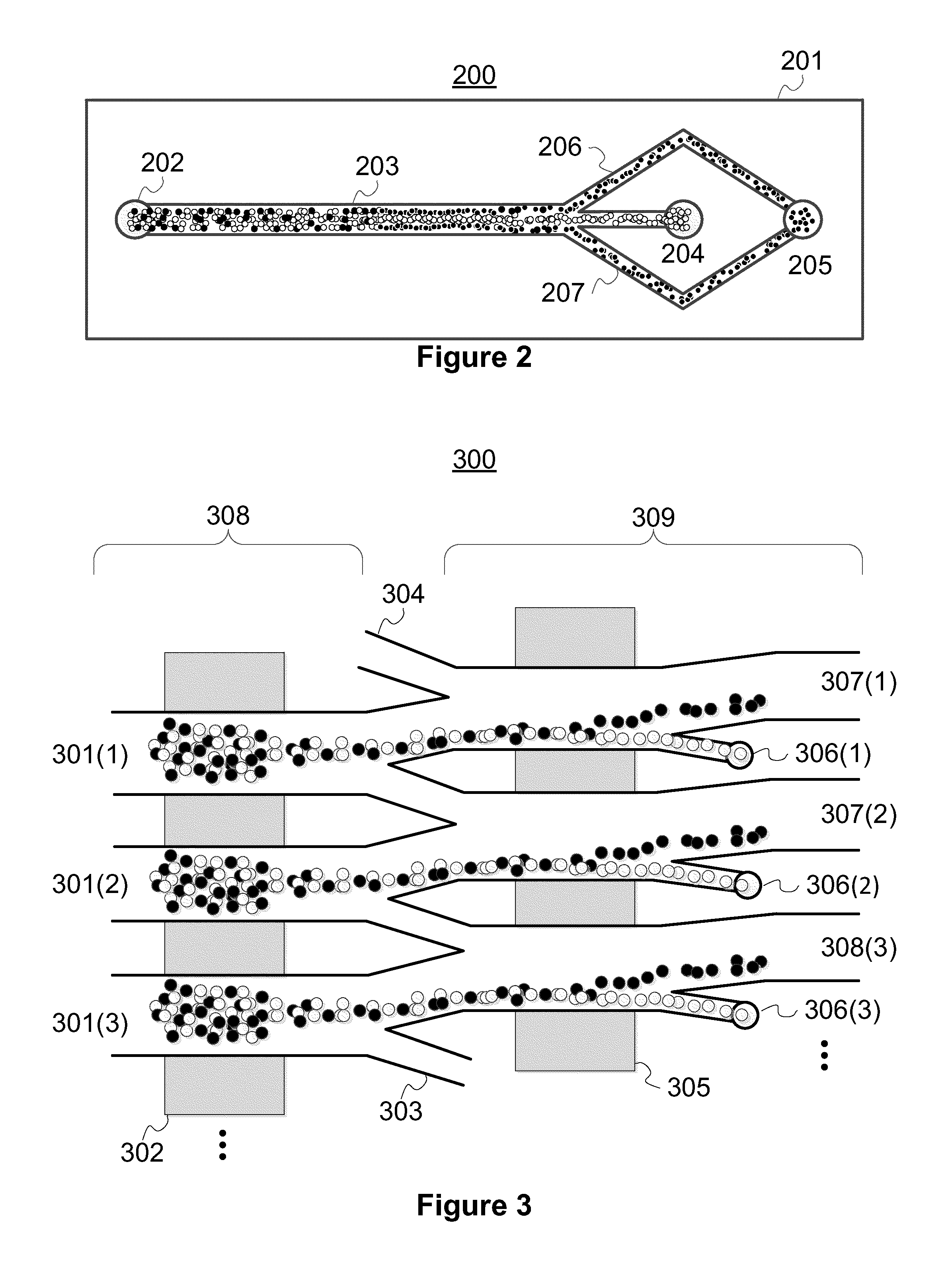 System and method for blood separation by microfluidic acoustic focusing