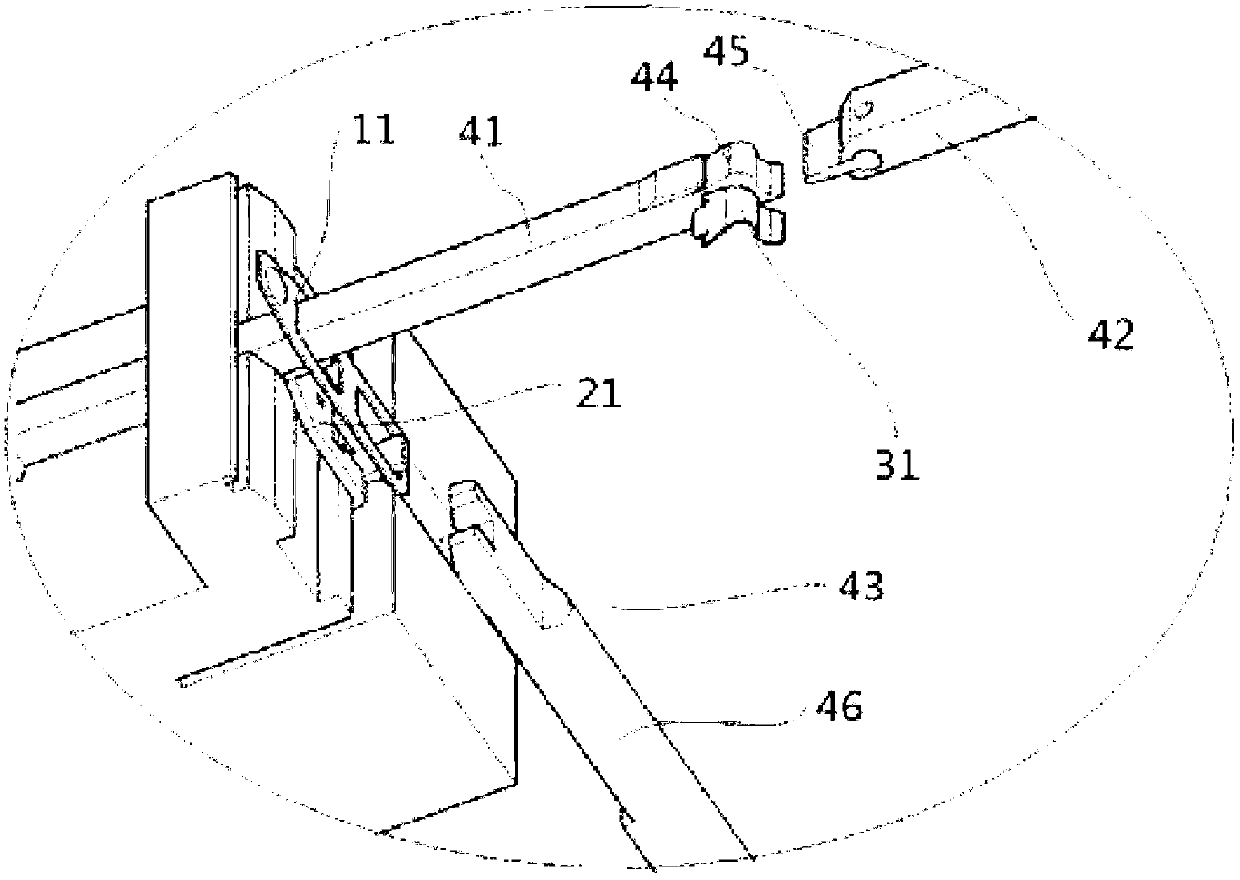 Automated assembly method of microswitch shrapnel and carrying-out device thereof