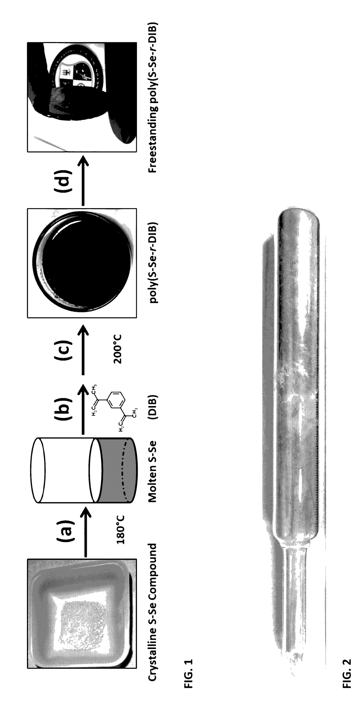 Organically modified multicomponent chalcogenide polymers