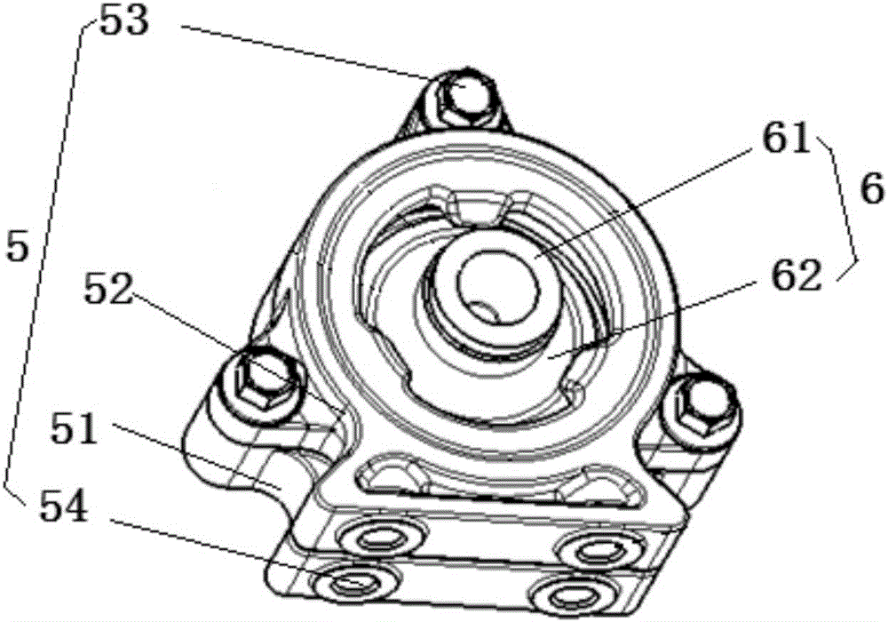 Front suspension assembly for power assembly