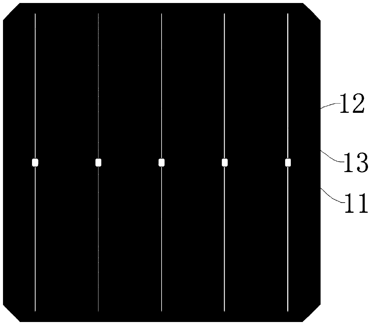 Silicon solar cell and manufacturing method thereof