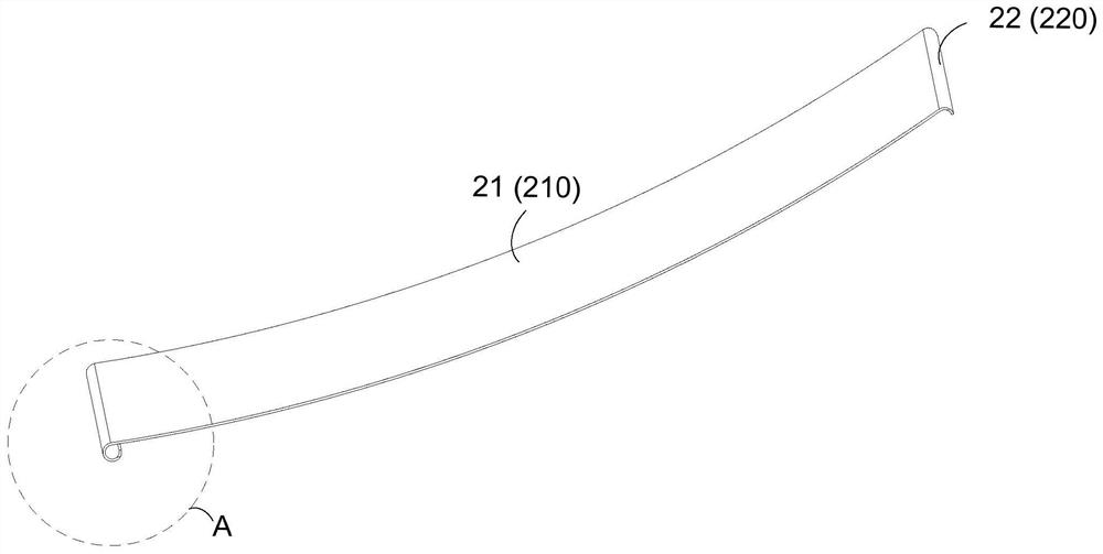 Aging frame and thermal film aging method