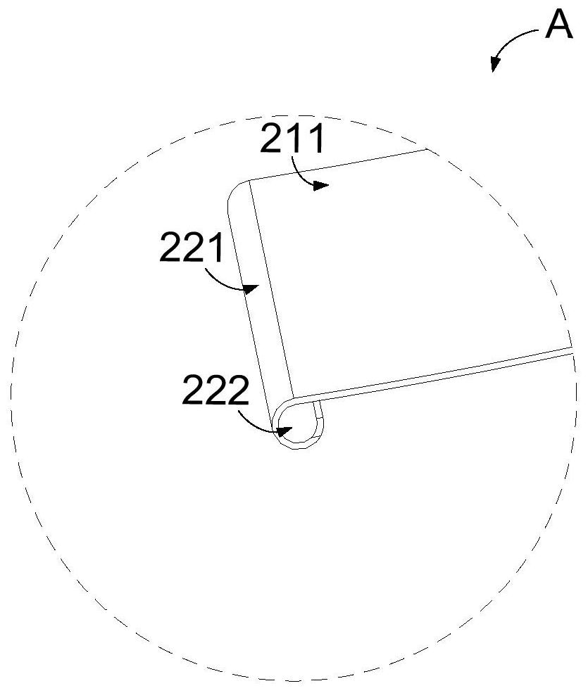 Aging frame and thermal film aging method