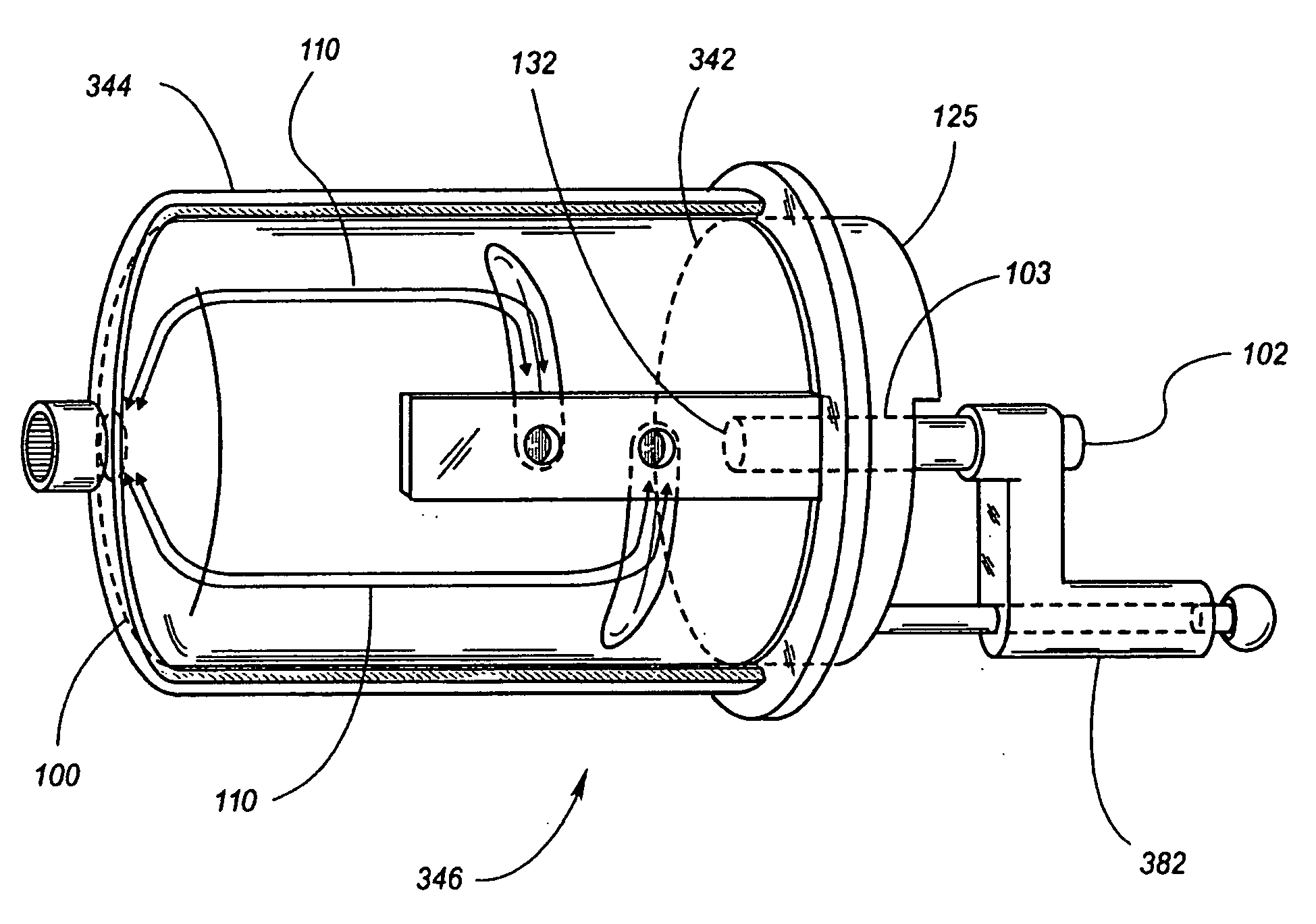 Aviatorial valve assembly