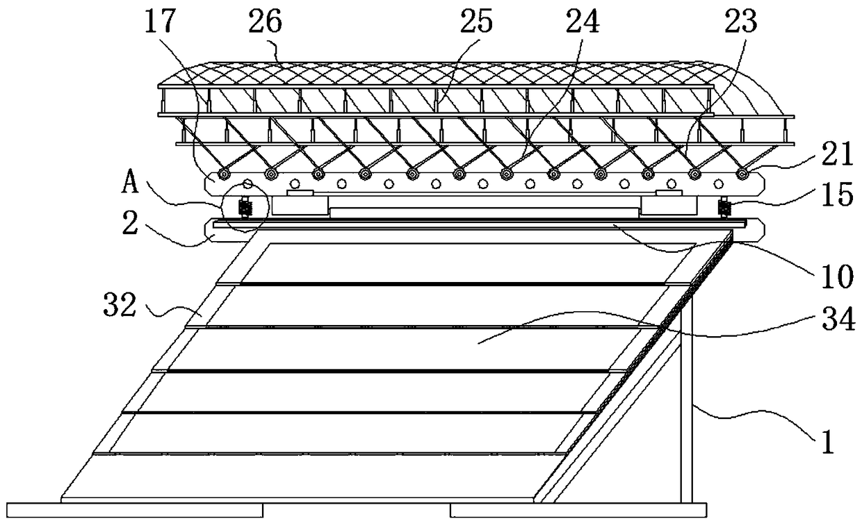 Non-motor vehicle sunshade convenient to install and facilitating coping with extreme weather