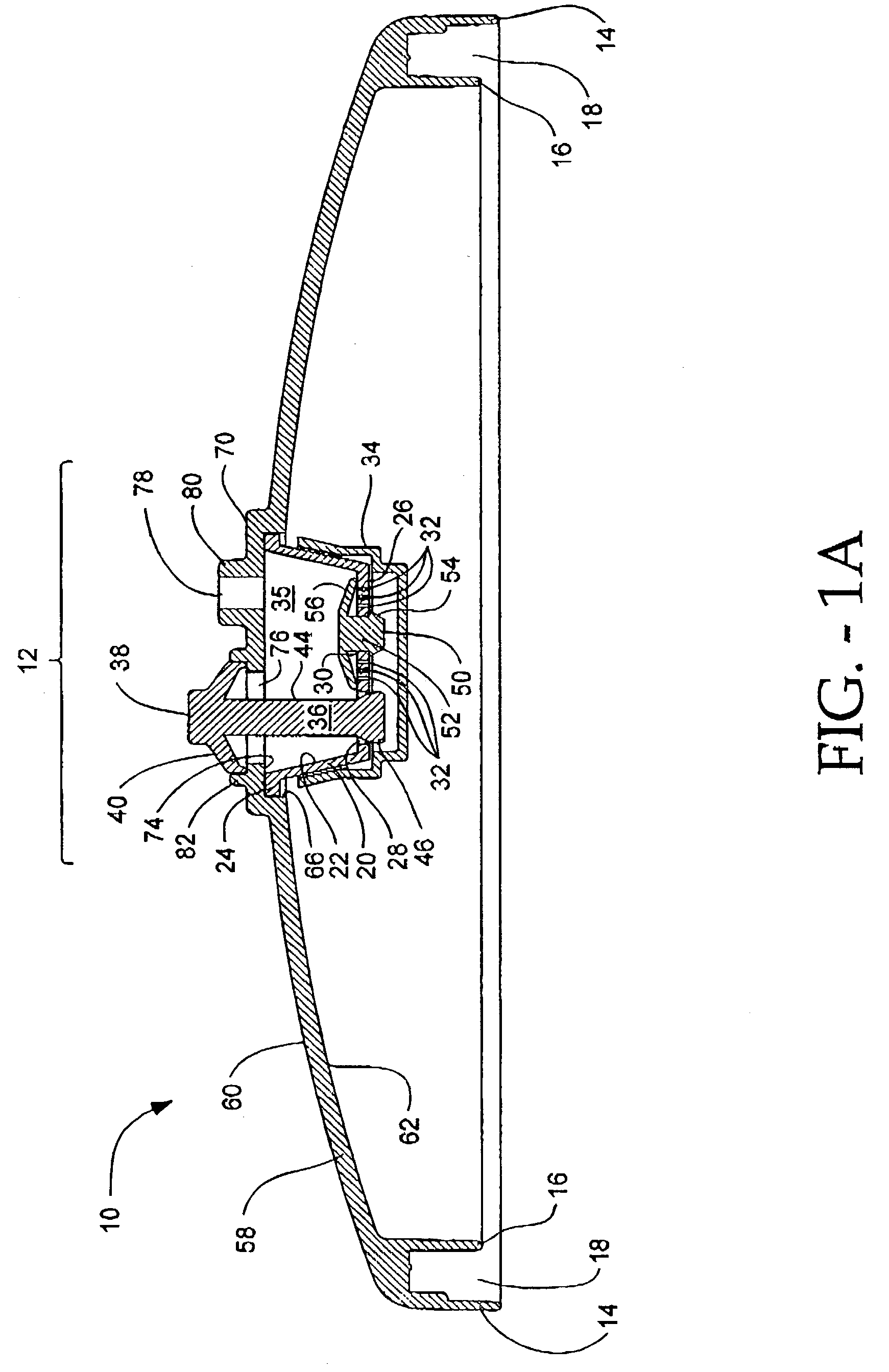 Canister lid with improved evacuation and vent assembly