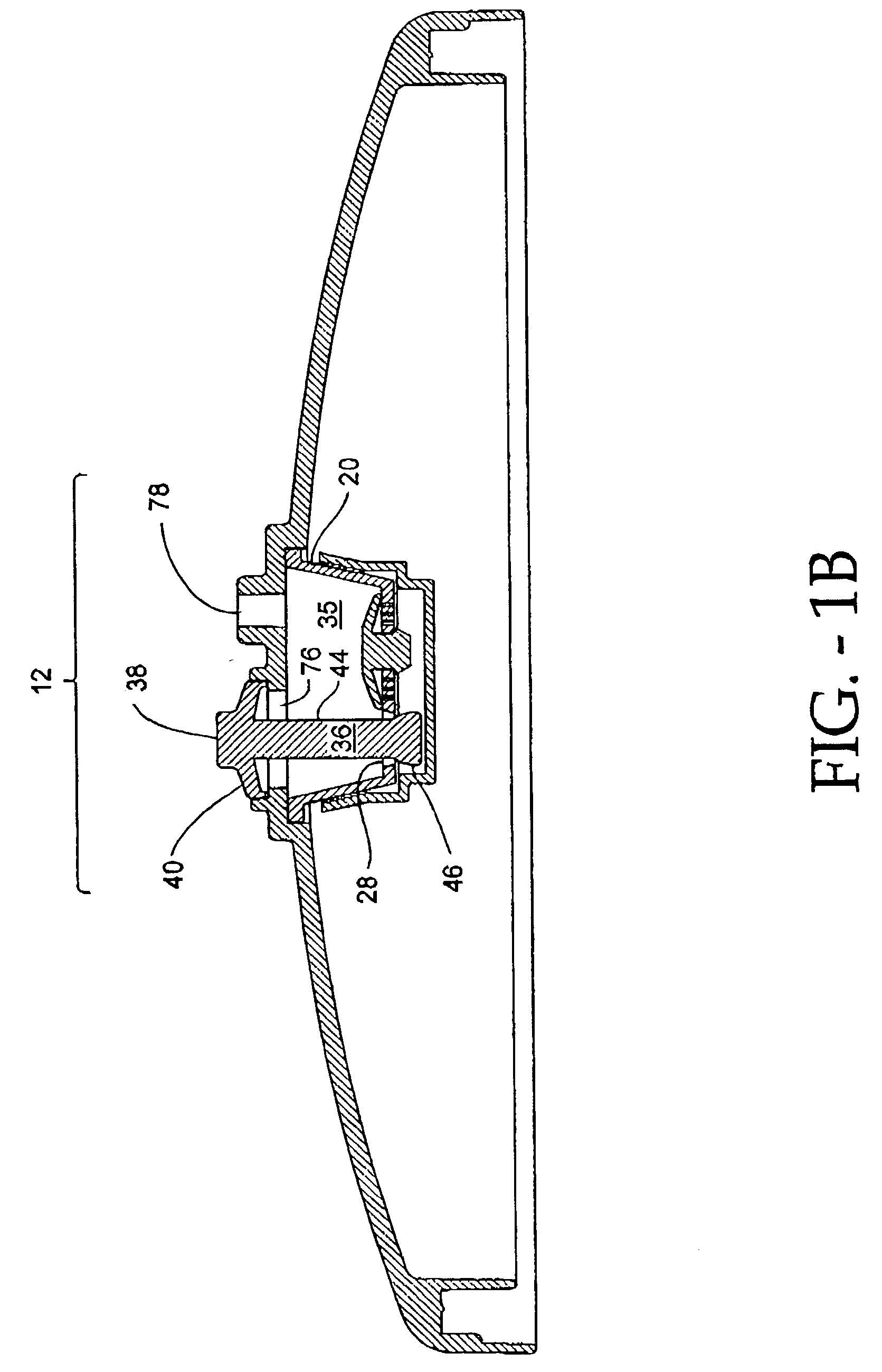 Canister lid with improved evacuation and vent assembly