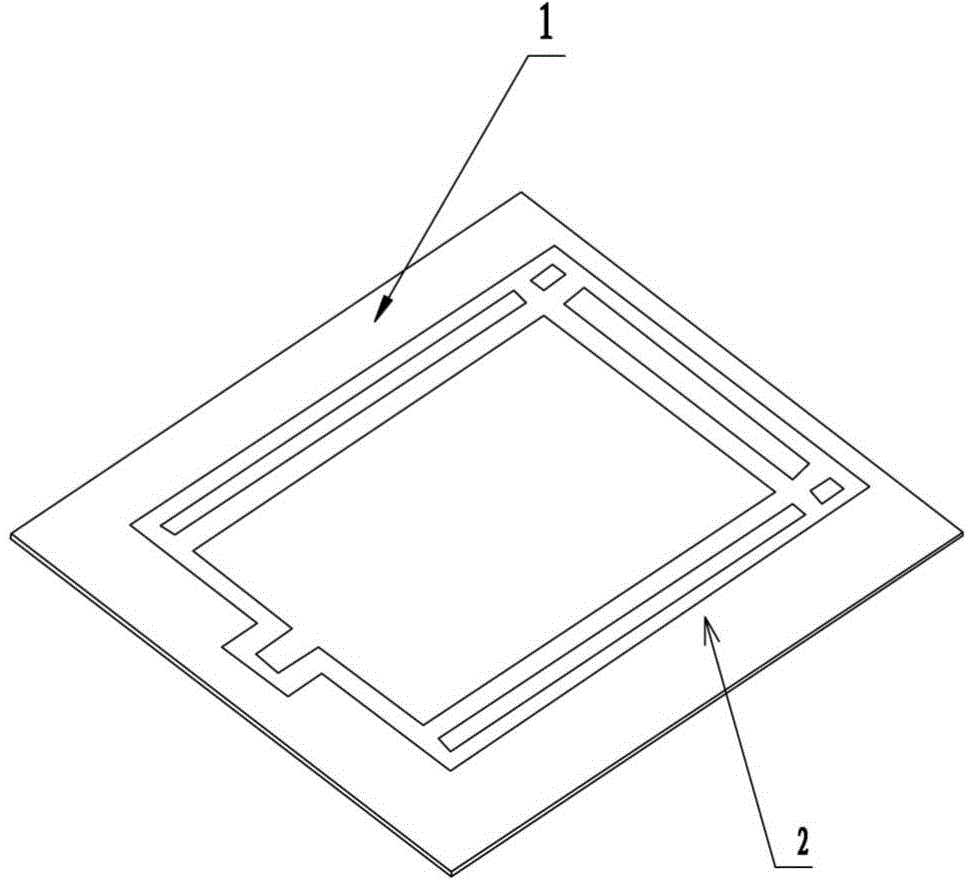 Novel wideband antenna with double rectangular rings