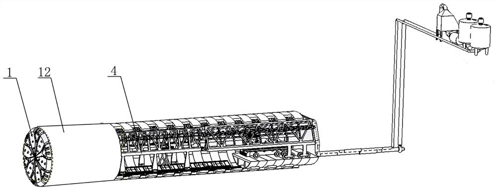 A New Slurry Shield Tunneling Integrated Machine