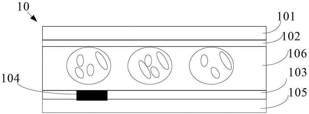 Flexible transparent LCD (Liquid Crystal Display) device and preparation method thereof