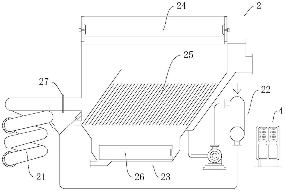 Intelligent sewage separation system