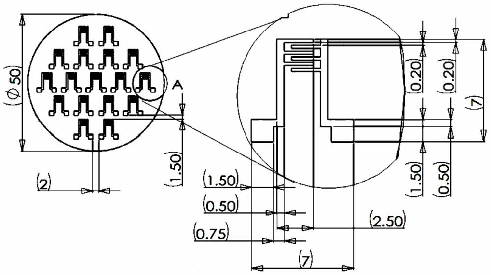 Preparation method of ultraviolet-excited nano-cellulose flexible gas sensor