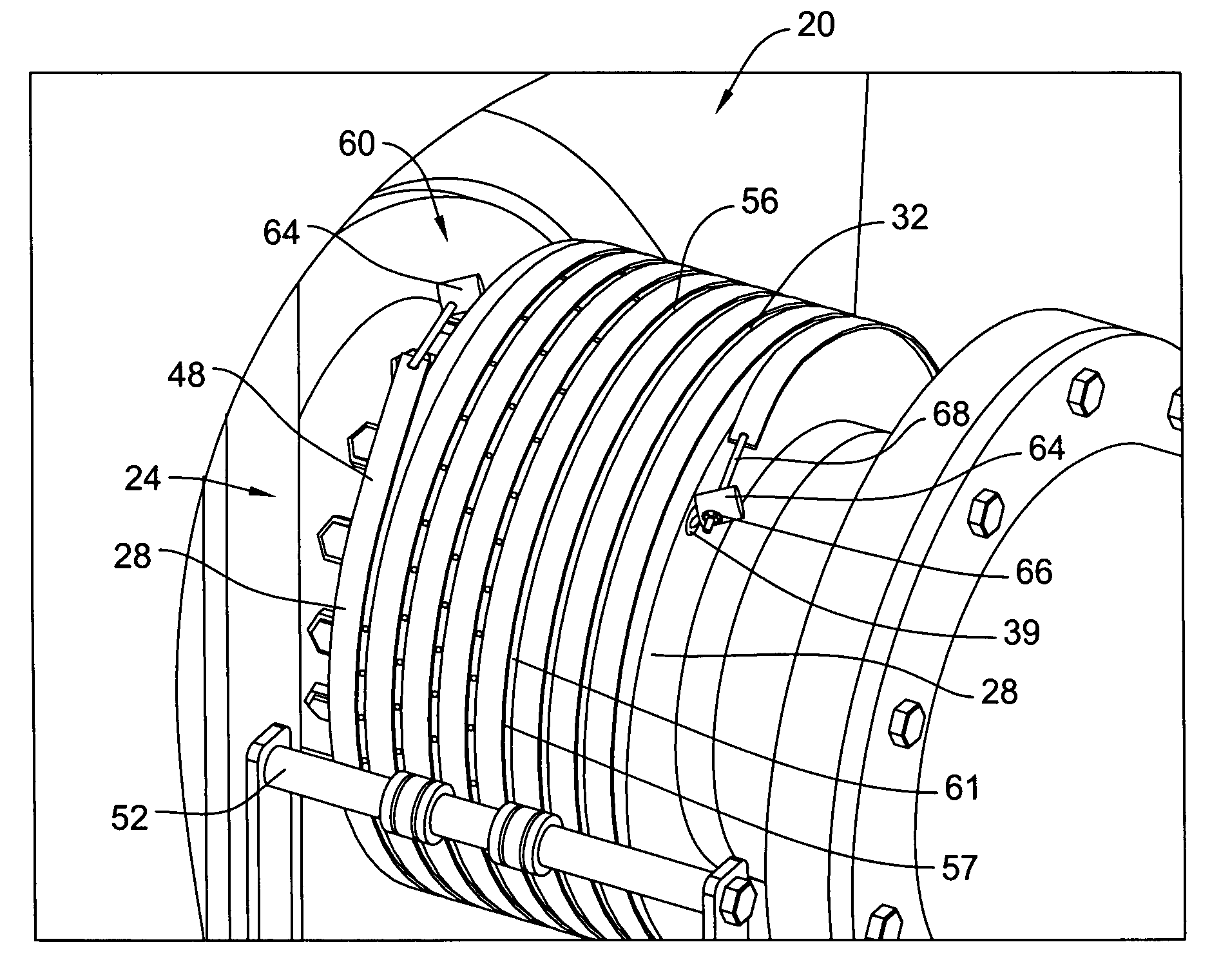 Method and apparatus for creating a groove in a collector ring of an electrical device