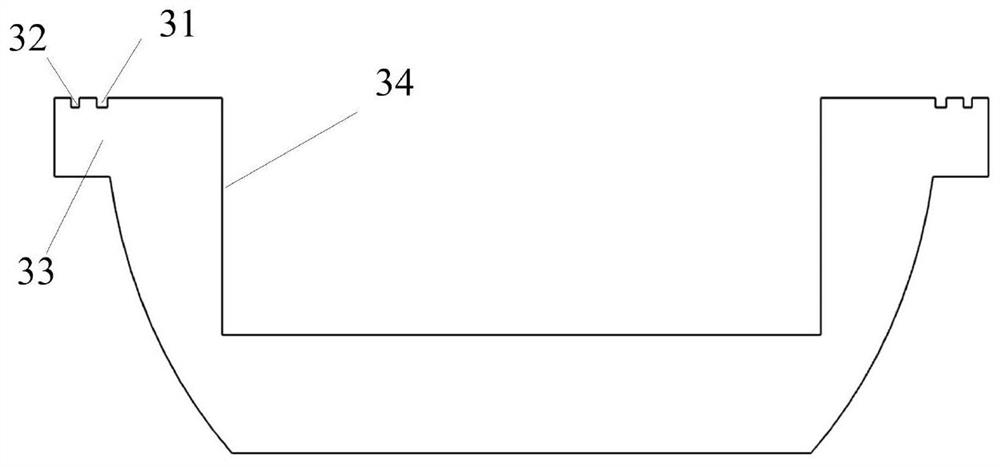 Composite pipeline structure of pipeline suspension transportation tool