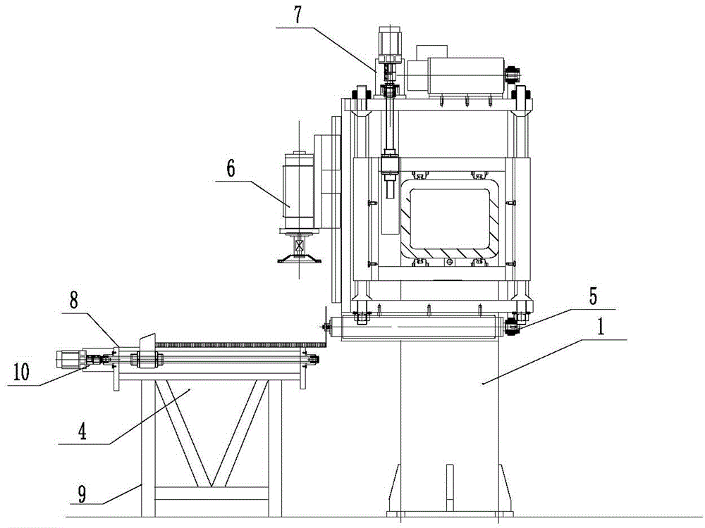 Saw blade cutting performance test machine and test method thereof