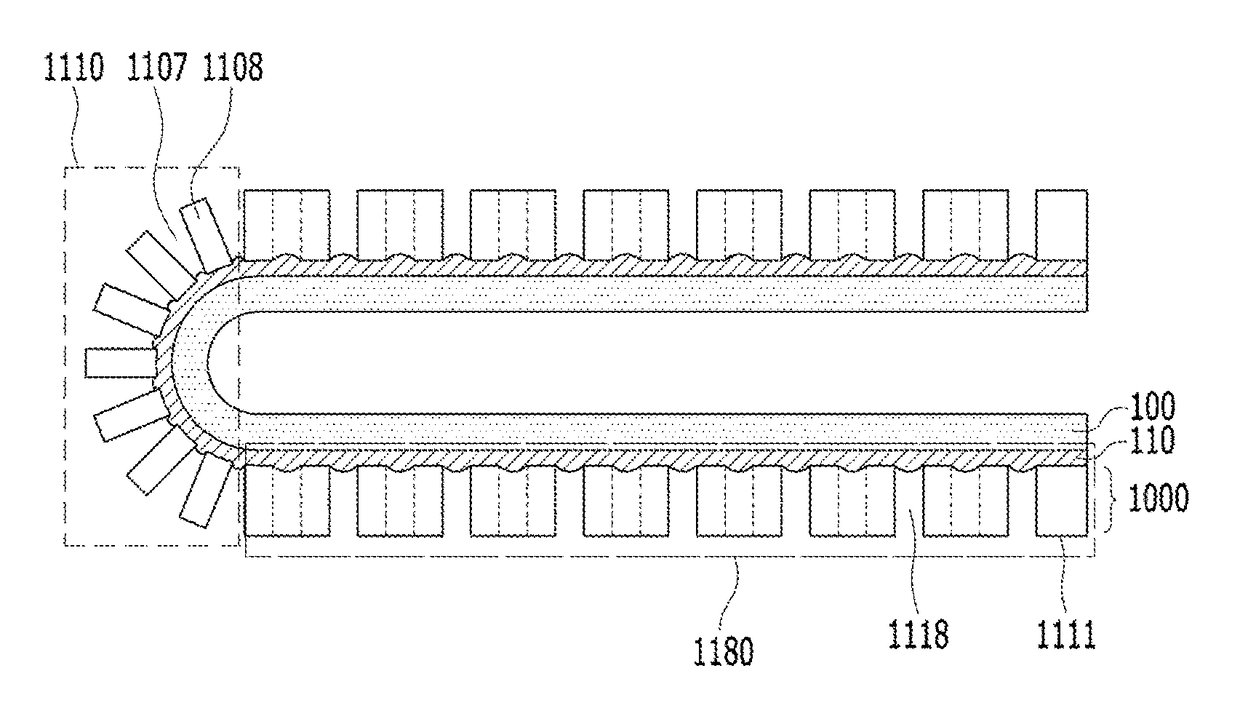 Foldable display device