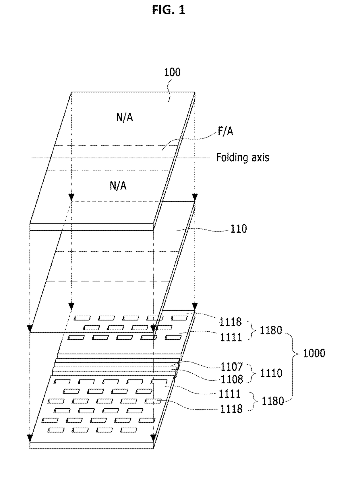 Foldable display device