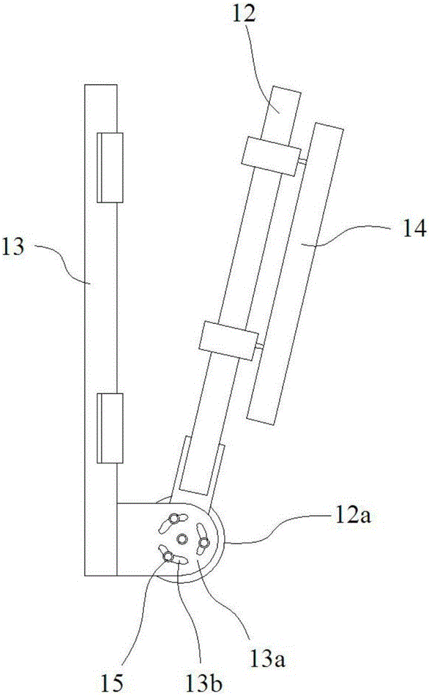 Communication pole tower with adjustable holding poles