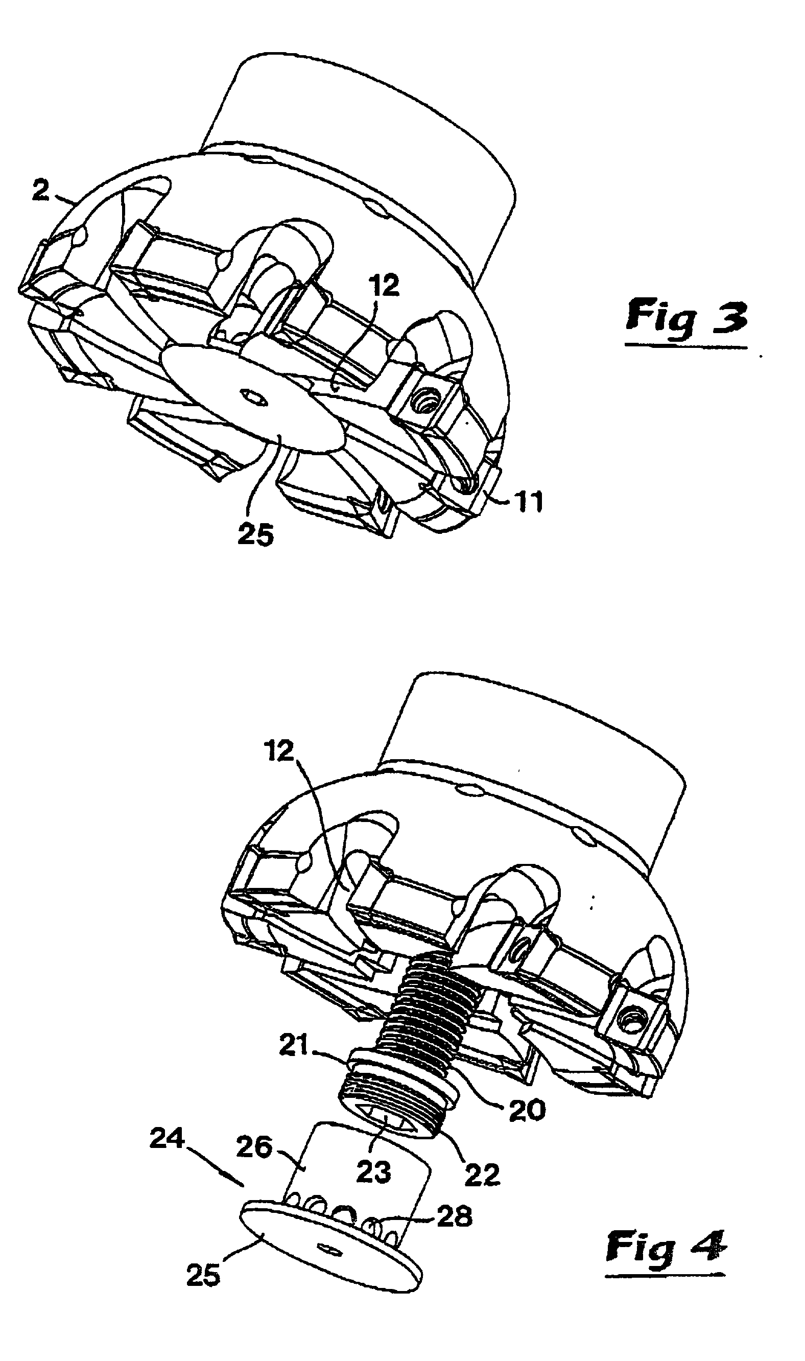 Tool for chip removing machining and having fluid-conducting branch ducts