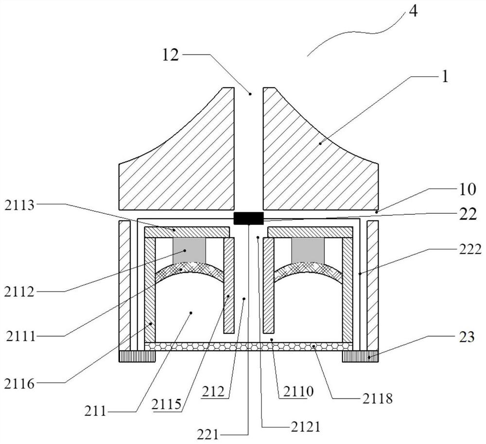 Electromagnetically driven liquid atomizing device