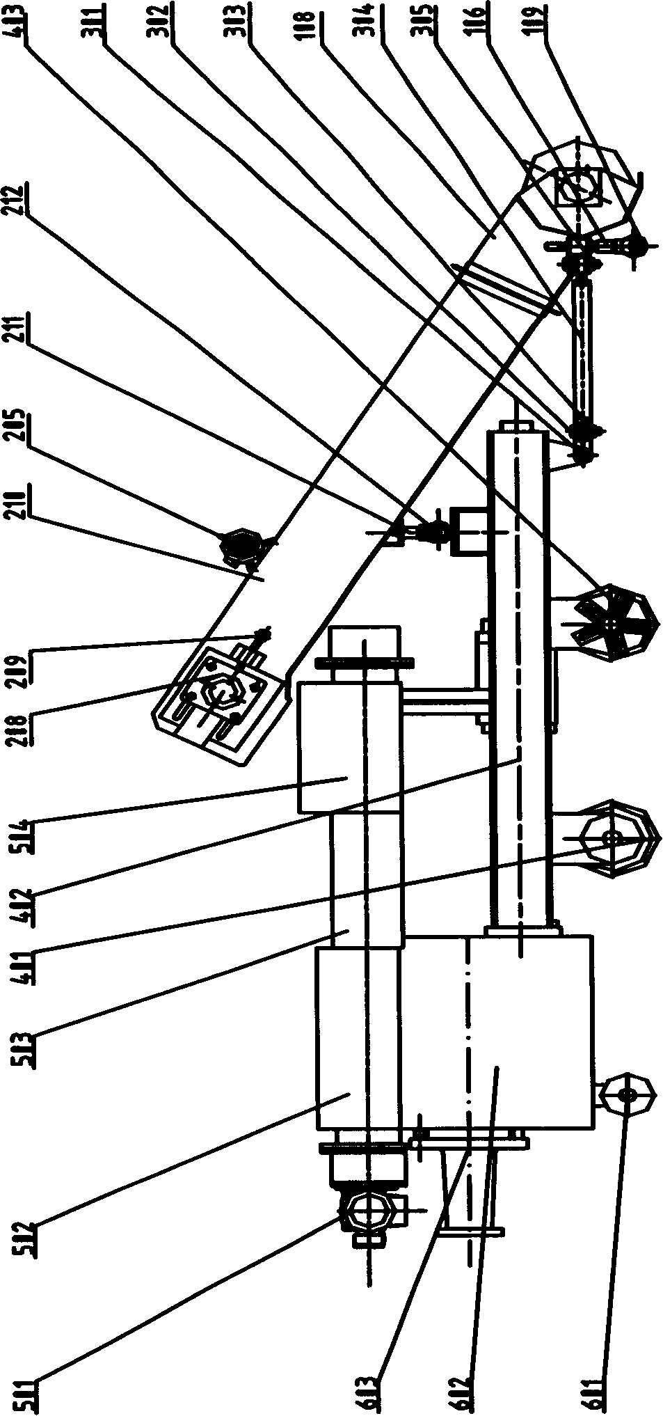 Down-hole water warehouse coal slurry digging device