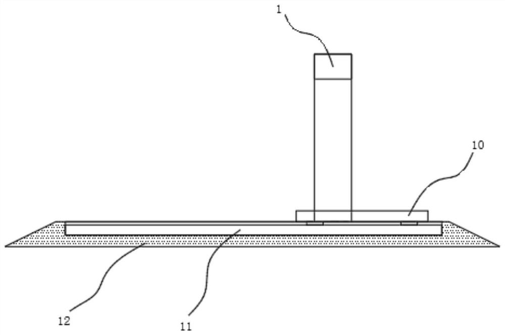 Electron beam paint quick-drying device and using method thereof