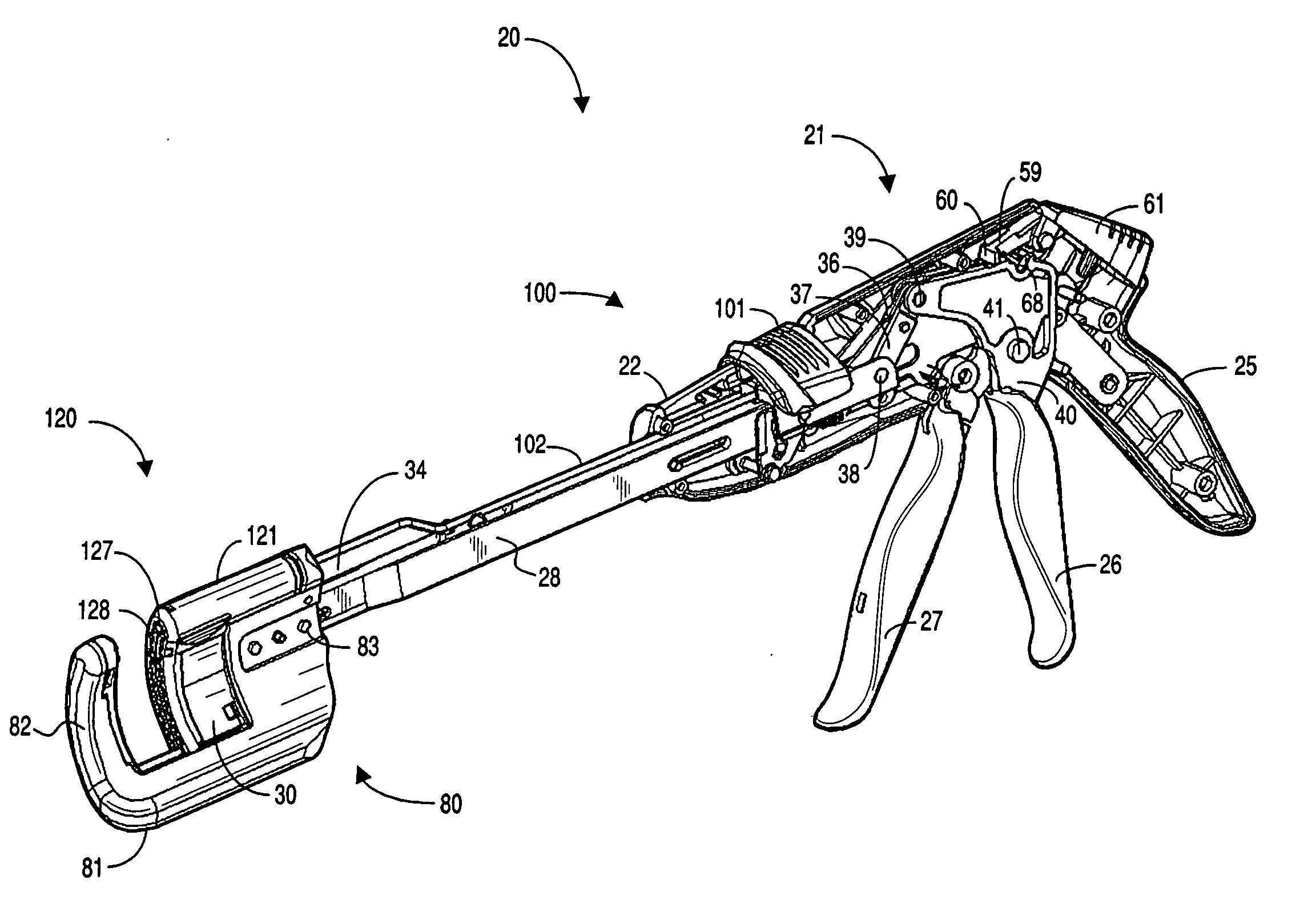 Retaining pin leaver advancement mechanism for a curved cutter stapler