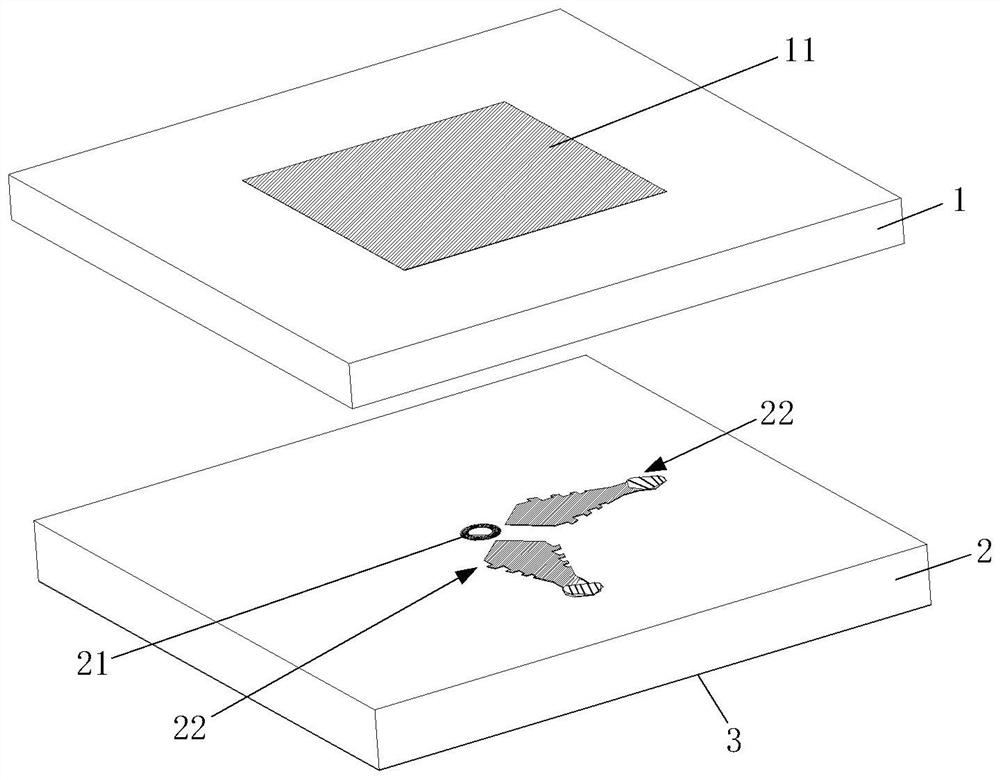 Circularly polarized antenna element