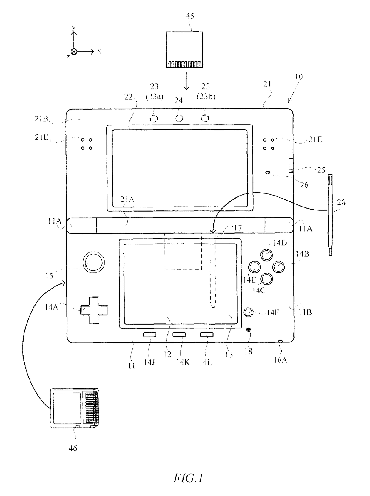 Computer readable medium storing image processing program of synthesizing images