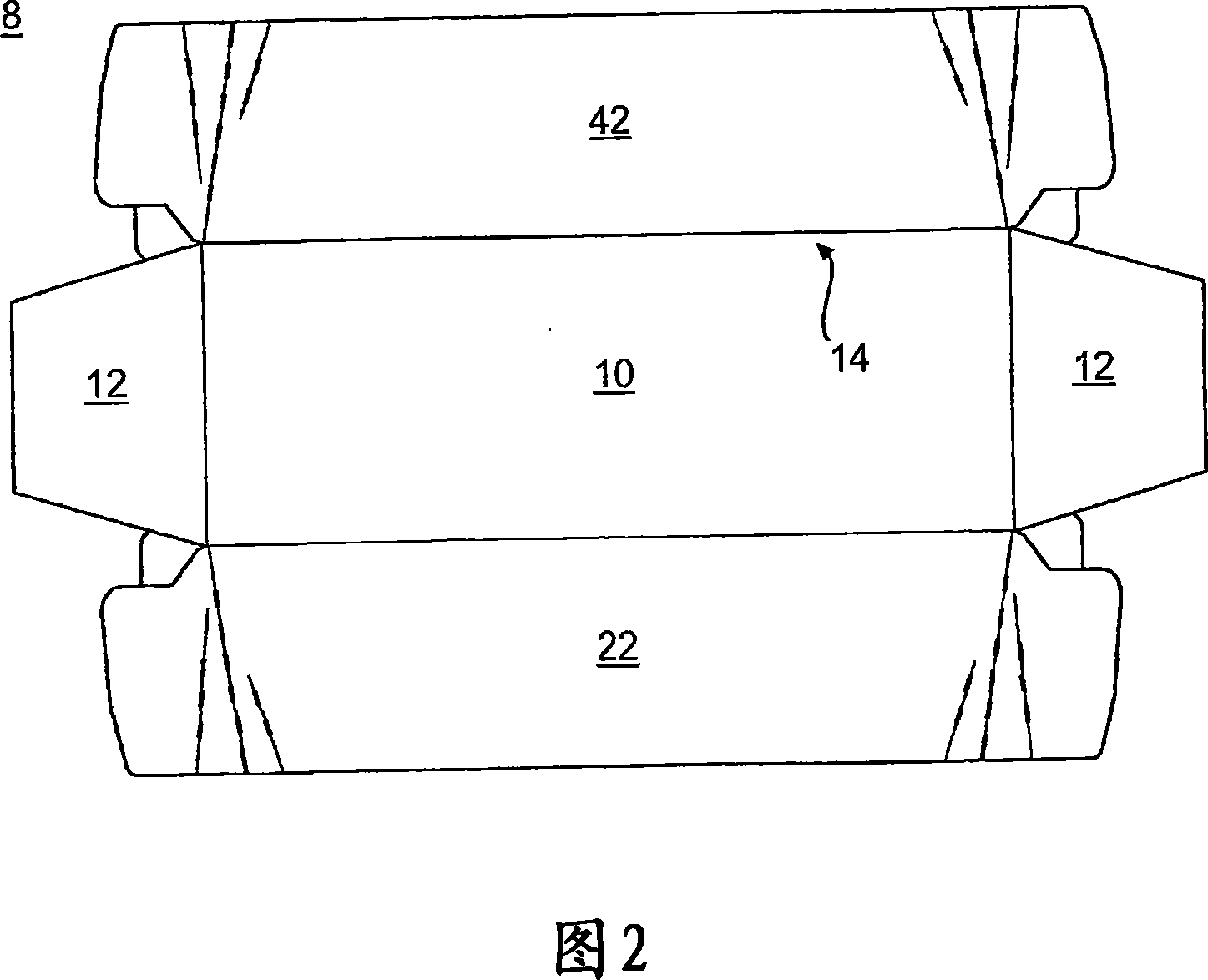 Cartons with dispenser sections