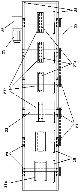 Production line and method for metal dustpan hand-carry beam