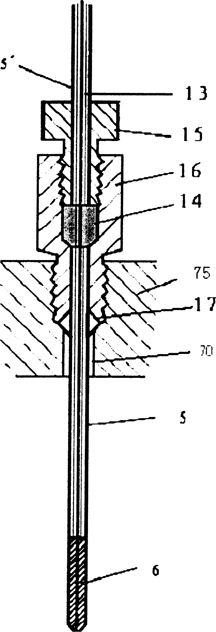 Detection standardization experimental apparatus platform for high-temperature high-pressure chemical sensor