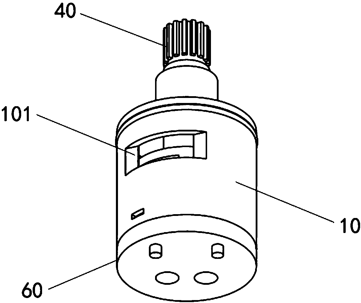 Flow regulating valve element