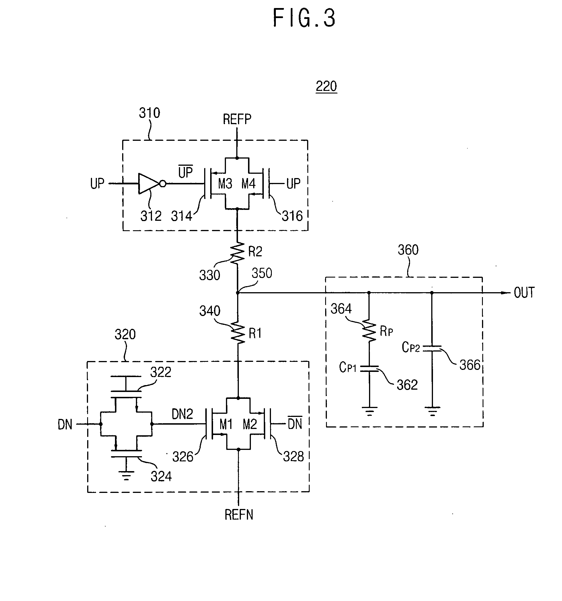 Phase locked loop without a charge pump and integrated circuit having the same