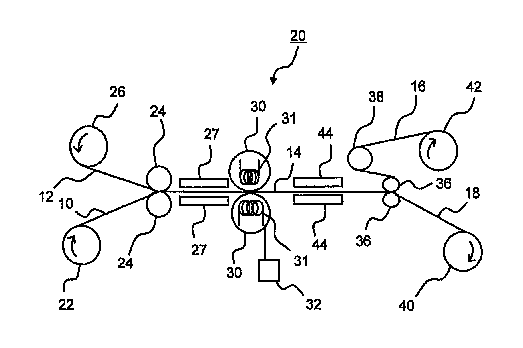 "membrane-electrode assembly producing apparatus and membrane-electrode assembly producing method"