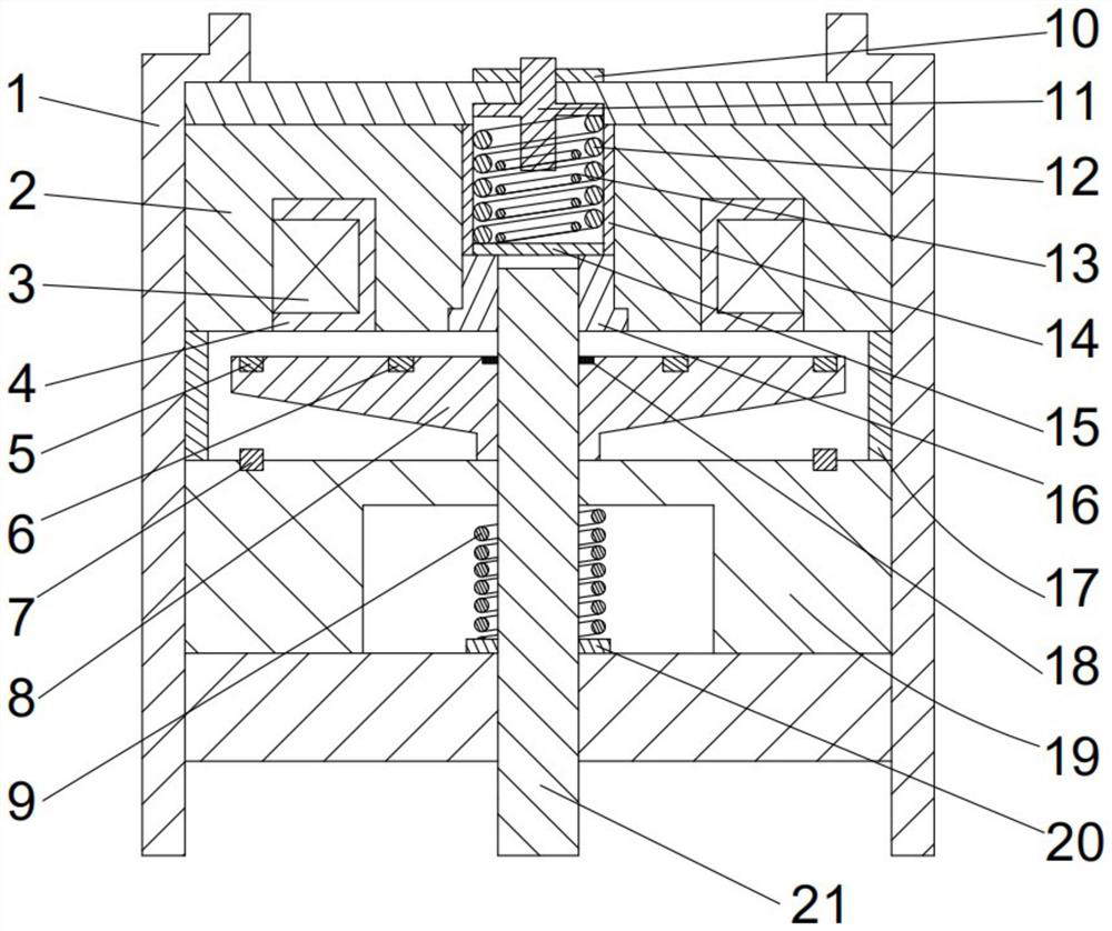 High-response high-speed electromagnetic valve with multiple permanent magnet-electromagnetic coupling magnetic circuits