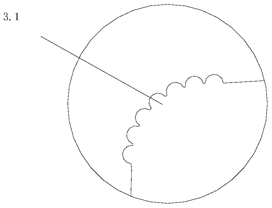 Left auricle plugging device