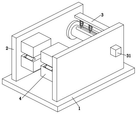 Garment fabric production, conveying and winding machine