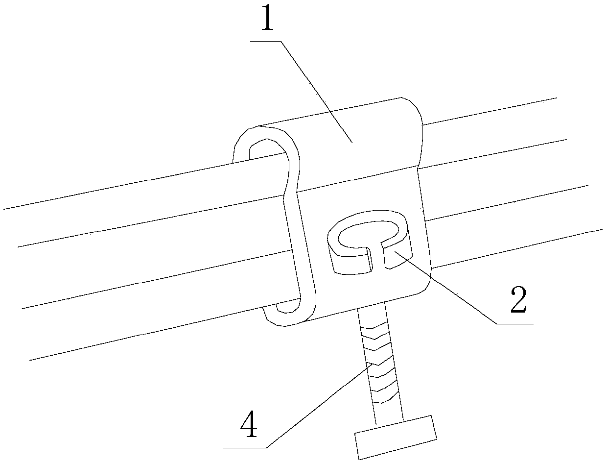 Syringe needle cap fixing device