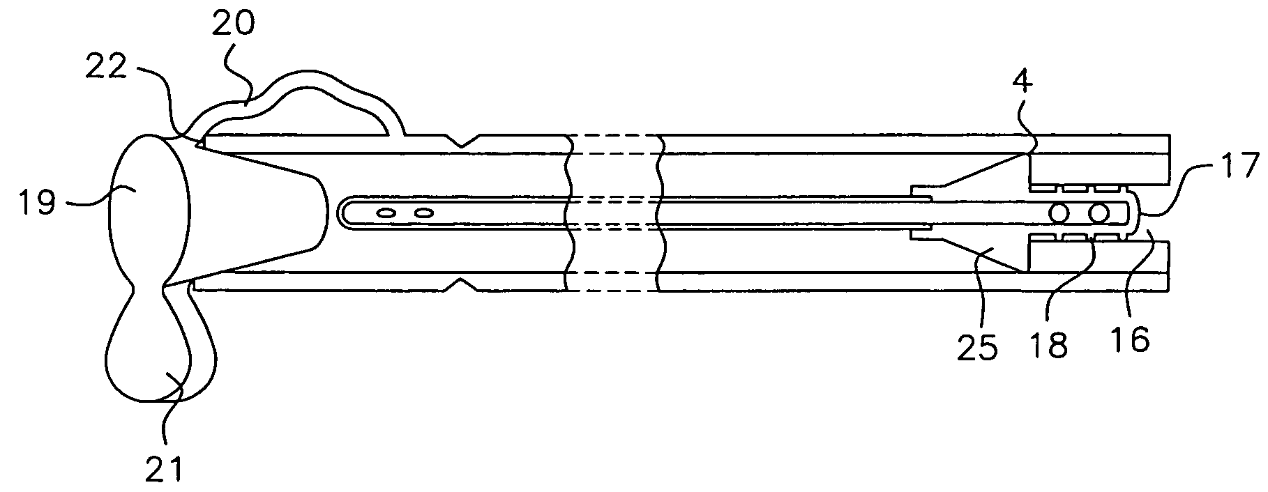 Urinary catheter assembly allowing for non-contaminated insertion of the catheter into a urinary canal