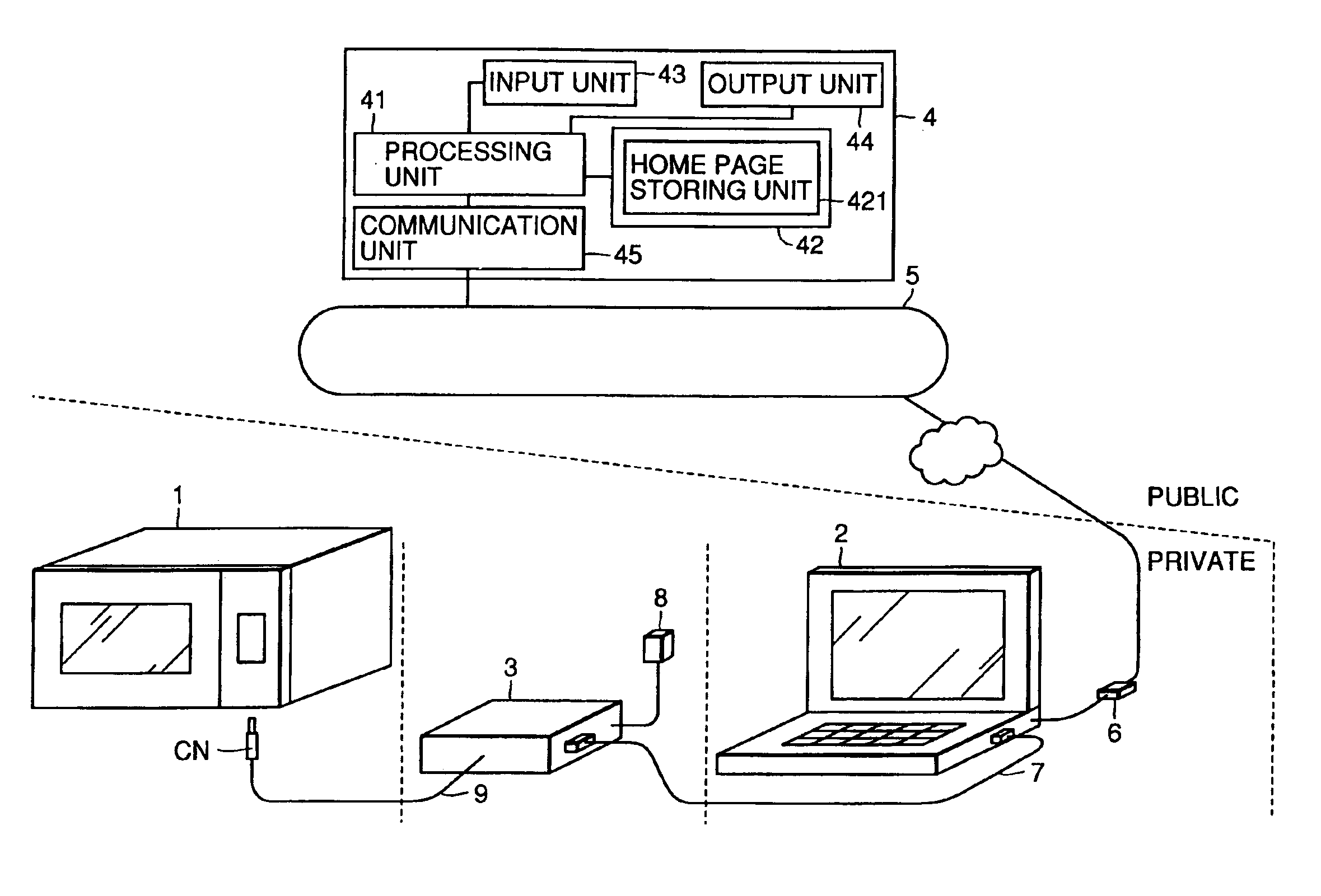 Methods and apparatus for controlling operation of a microwave oven in a network