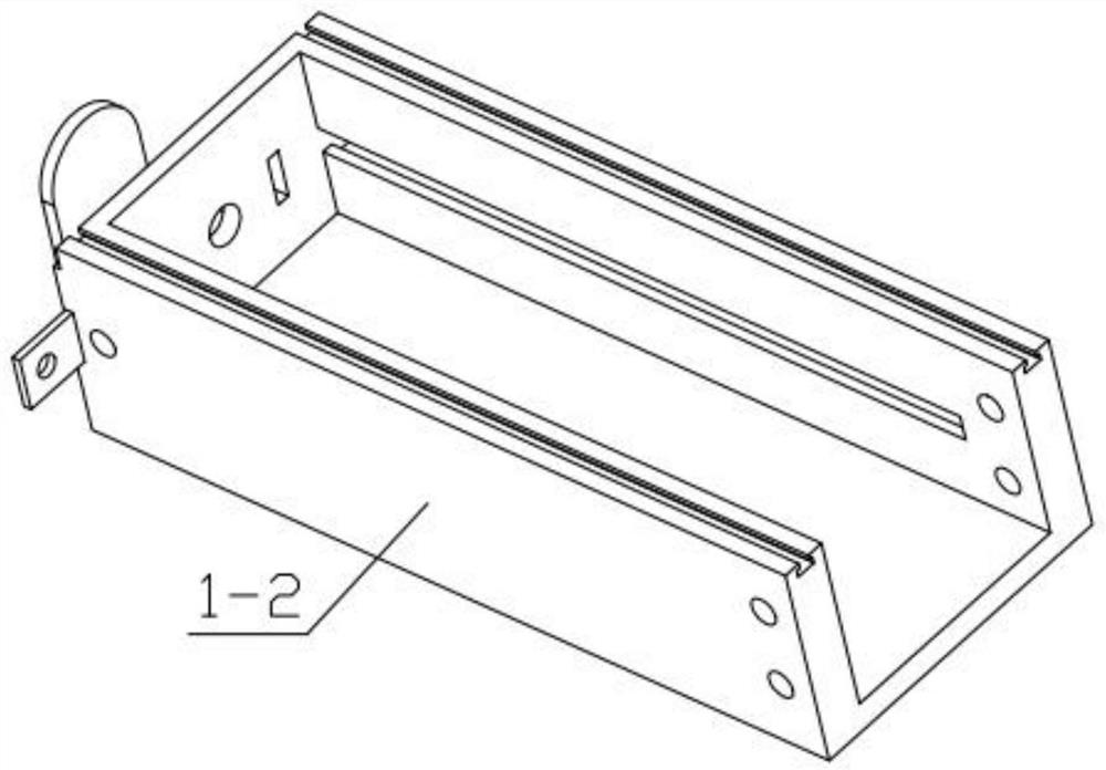 Salt feeding device for animal husbandry