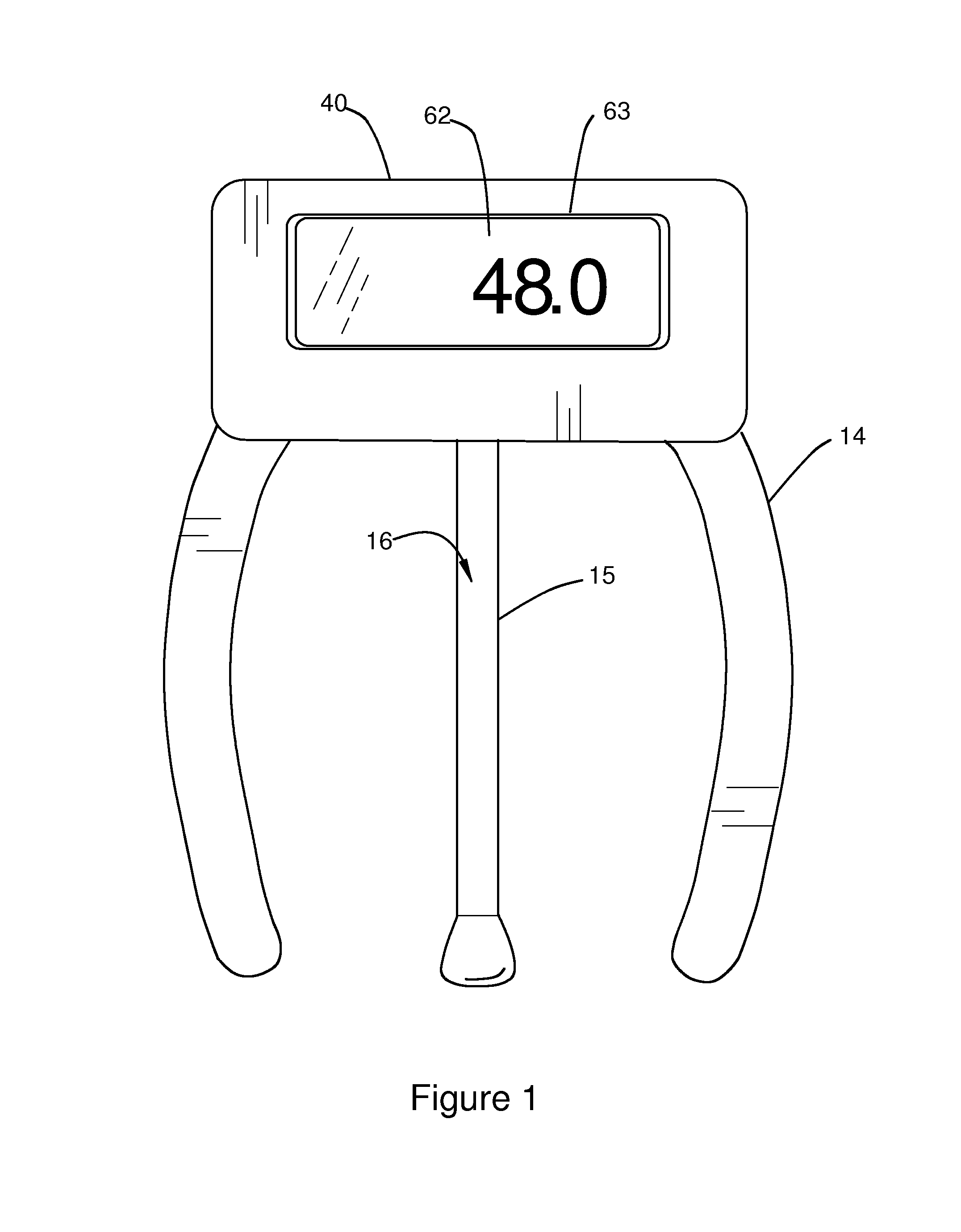 Horse hoof angle measuring device