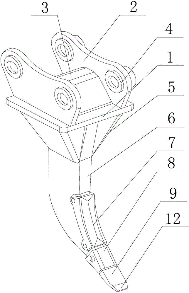 bucket hook of excavator