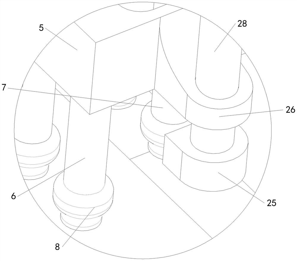 Rough rolling descaling method for hot-rolled steel billet